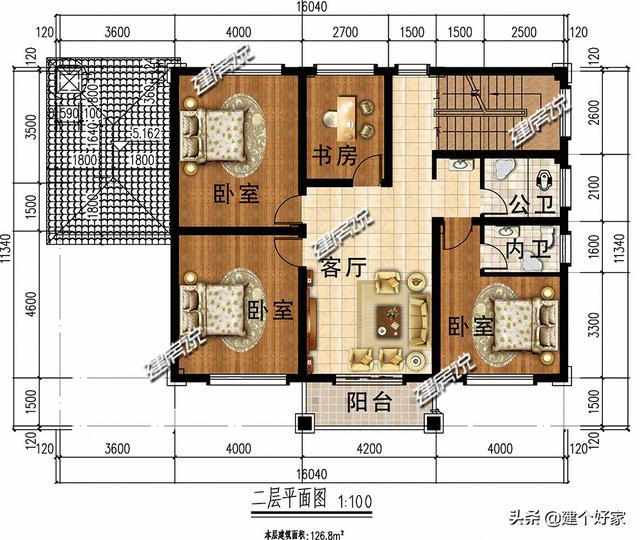農(nóng)村別墅設(shè)計圖戶型很多，要算得上經(jīng)濟實惠的，還得數(shù)三層農(nóng)村別墅