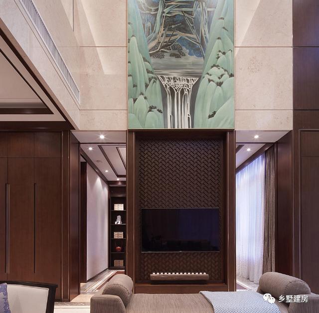 挑空客廳+多功能半地下室三層農村自建房設計圖，基本可以滿足大多數人的需求