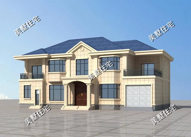 介紹一款別墅造價低而且外觀非常的時尚和大氣，美的不像樣