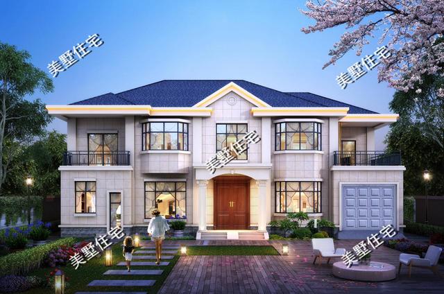 介紹一款別墅造價低而且外觀非常的時尚和大氣，美的不像樣