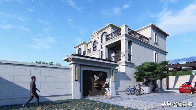 三層法式別墅設(shè)計圖，層次感豐富，法式細(xì)節(jié)細(xì)致到位，絕對的經(jīng)典