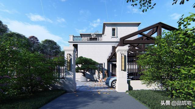 三層法式別墅設(shè)計圖，層次感豐富，法式細(xì)節(jié)細(xì)致到位，絕對的經(jīng)典