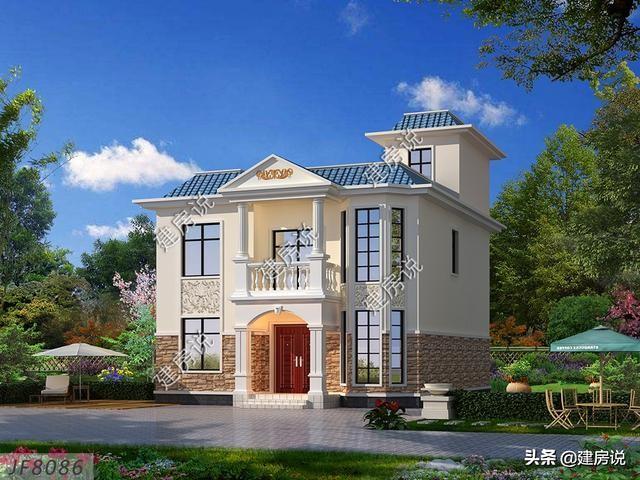 占地100平方米左右的4款自建別墅設(shè)計圖，快來看看哪套更適合自己