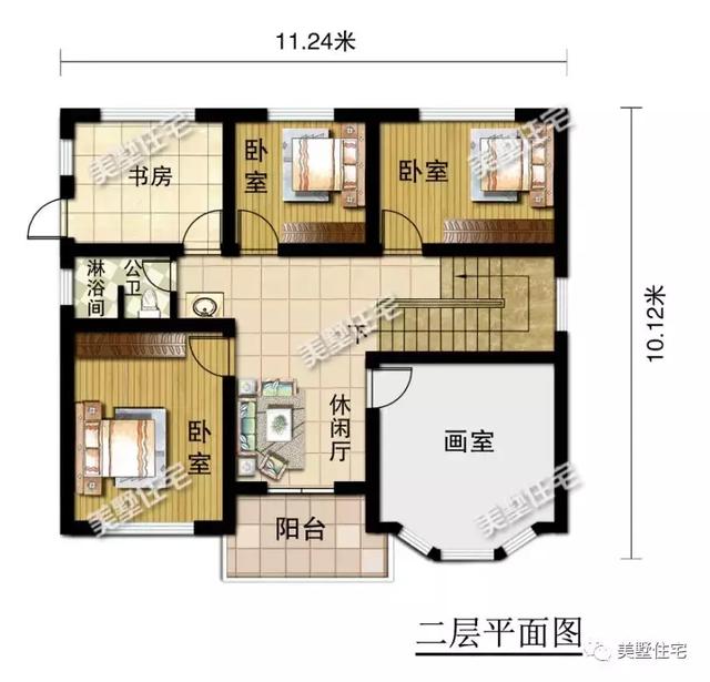 5套符合宅基地審批的農村別墅設計圖，占地不超120平方米，看中哪套即可立即開工