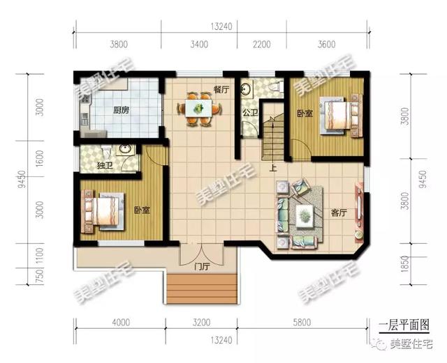 5套符合宅基地審批的農村別墅設計圖，占地不超120平方米，看中哪套即可立即開工