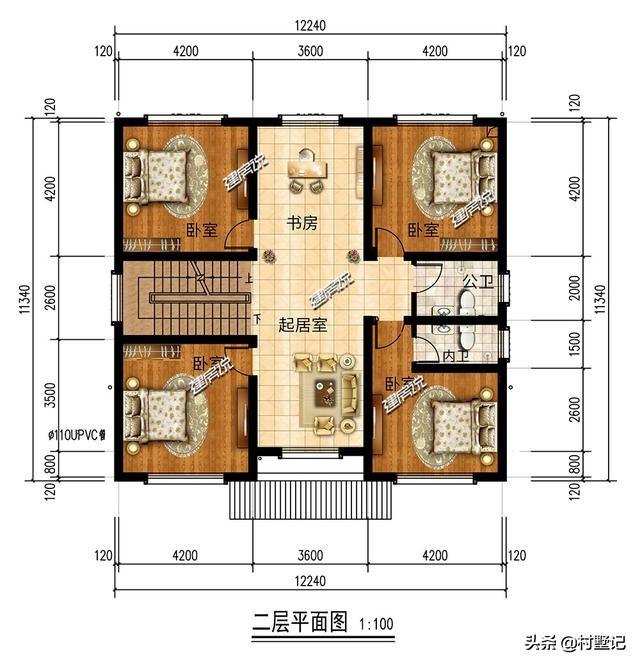3款中式別墅設(shè)計圖任你選，經(jīng)典雅致，書香氣息