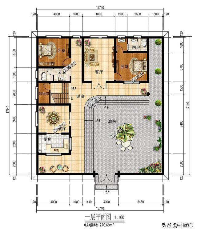 3款中式別墅設(shè)計圖任你選，經(jīng)典雅致，書香氣息