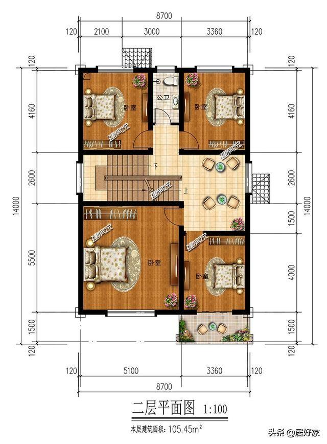 5款別墅設計圖紙，房子建得這么漂亮，再也不用怕娶不到媳婦了！