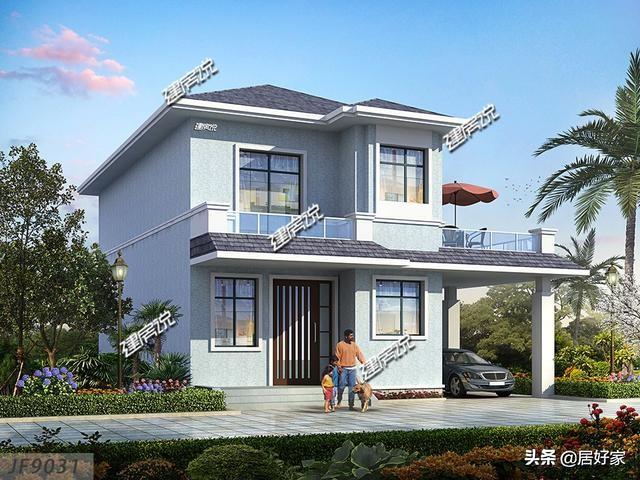 5款別墅設計圖紙，房子建得這么漂亮，再也不用怕娶不到媳婦了！