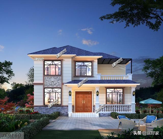 5款別墅設計圖紙，房子建得這么漂亮，再也不用怕娶不到媳婦了！
