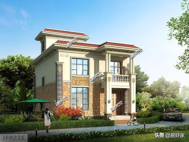5款別墅設計圖紙，房子建得這么漂亮，再也不用怕娶不到媳婦了！