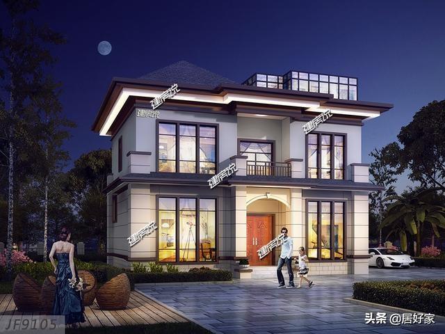 5款別墅設計圖紙，房子建得這么漂亮，再也不用怕娶不到媳婦了！