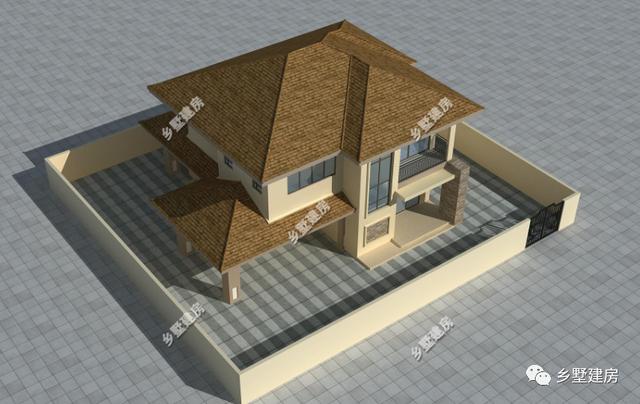 現代簡約農村別墅設計圖，建上這么一棟，不僅時尚美觀，而且幾十年都不會過時