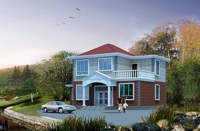 推薦一款二層自建房設(shè)計(jì)圖，只要20萬就能建成，有了它，誰還會(huì)去商品房呢！