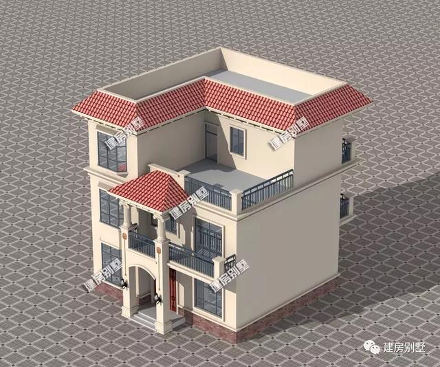 分享6款占地面積120平米左右的別墅設計好戶型，每一棟都是獨一無二的存在