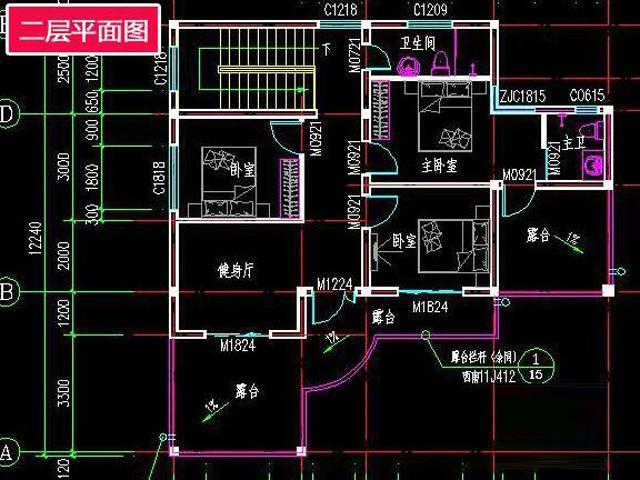 分享幾款帶車庫設計的二層別墅設計圖紙，適不適合你家的宅基地呢？