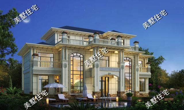 農村建房不僅講究布局實力派，外觀上也是講究的很