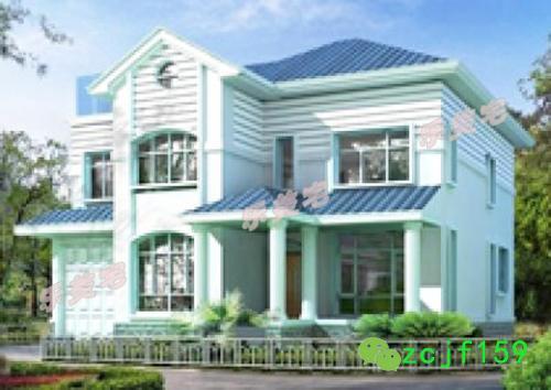 二層農村自建房設計效果圖施工方案，滿足業主住房需要