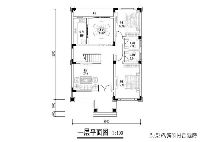 介紹一款實用又美觀的三層小別墅設計圖，從外形上看這棟別墅，簡約、大方
