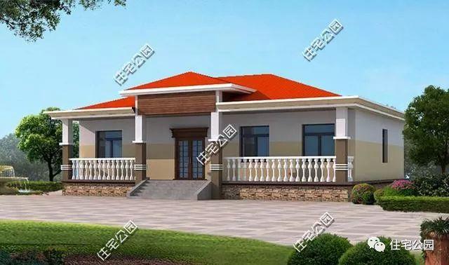 6套農村一層小別墅設計圖，經典實用，不是層數越高越好的