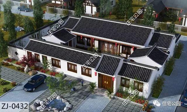 6套農村一層小別墅設計圖，經典實用，不是層數越高越好的