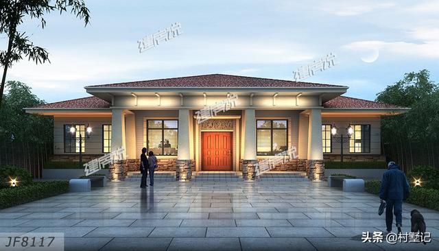 6款一層別墅設計圖推薦給你，造價才十幾萬，別再說你住不起別墅了