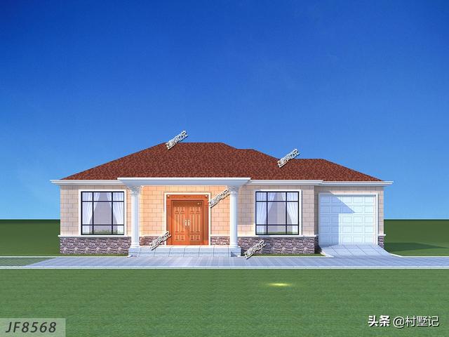 6款一層別墅設計圖推薦給你，造價才十幾萬，別再說你住不起別墅了