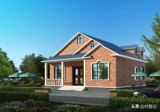 6款一層別墅設計圖推薦給你，造價才十幾萬，別再說你住不起別墅了
