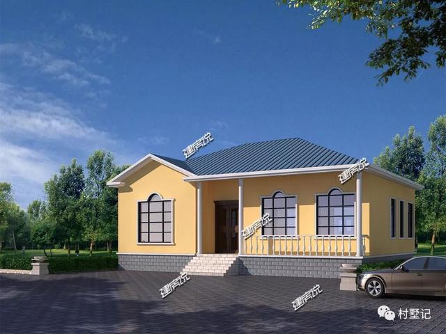 10款一層別墅設計圖，最低只要16萬，造價實惠，是真正值得建的好房子