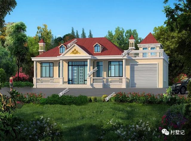 10款一層別墅設計圖，最低只要16萬，造價實惠，是真正值得建的好房子