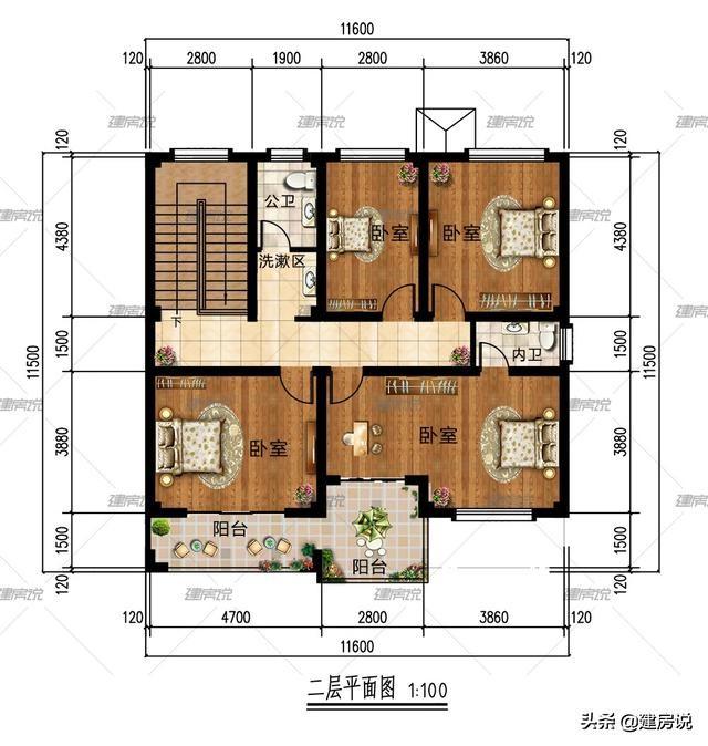 精選5款最好的二層別墅設計圖，看完收藏不吃虧