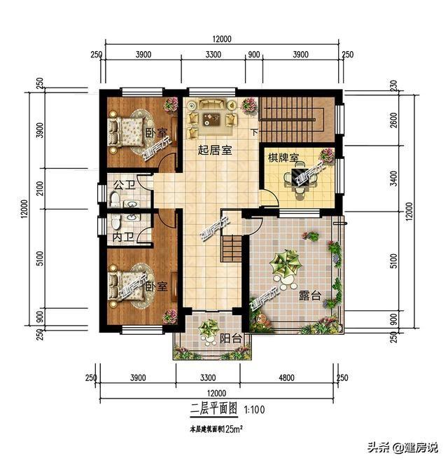 精選5款最好的二層別墅設計圖，看完收藏不吃虧