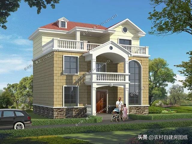 14款農(nóng)村別墅設(shè)計(jì)圖，二層三層都有，造價(jià)有便宜的，有貴的，需要建房的可以參考使用。