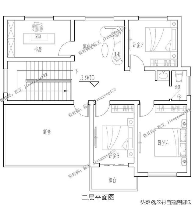 14款農(nóng)村別墅設(shè)計(jì)圖，二層三層都有，造價(jià)有便宜的，有貴的，需要建房的可以參考使用。