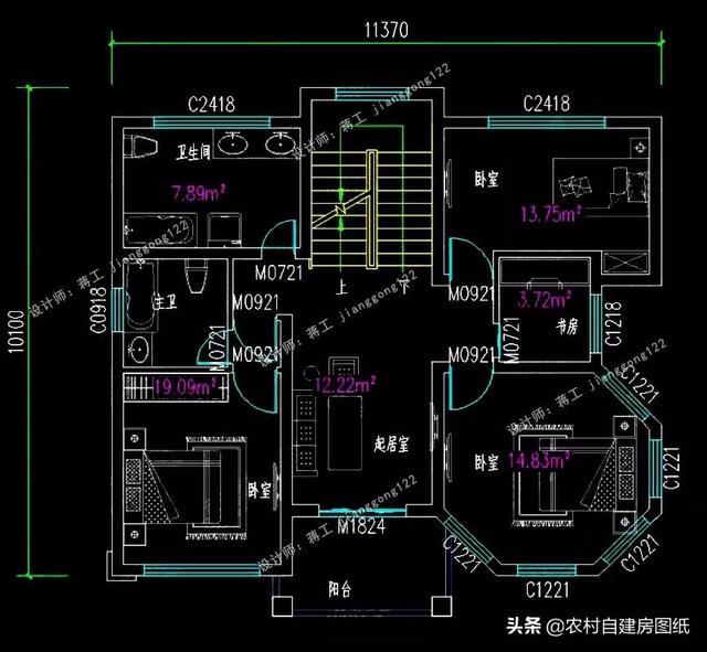 14款農(nóng)村別墅設(shè)計(jì)圖，二層三層都有，造價(jià)有便宜的，有貴的，需要建房的可以參考使用。