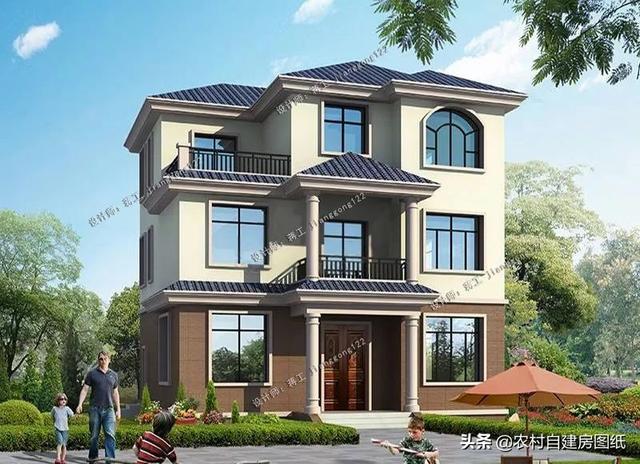 14款農(nóng)村別墅設(shè)計(jì)圖，二層三層都有，造價(jià)有便宜的，有貴的，需要建房的可以參考使用。