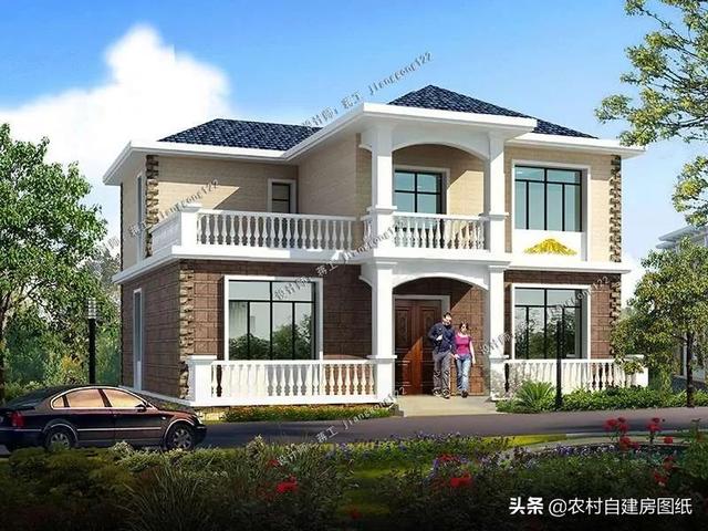 14款農(nóng)村別墅設(shè)計(jì)圖，二層三層都有，造價(jià)有便宜的，有貴的，需要建房的可以參考使用。