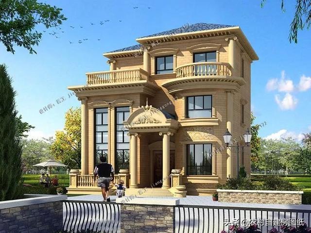 14款農(nóng)村別墅設(shè)計(jì)圖，二層三層都有，造價(jià)有便宜的，有貴的，需要建房的可以參考使用。