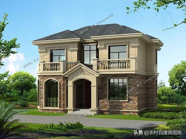 14款農(nóng)村別墅設(shè)計(jì)圖，二層三層都有，造價(jià)有便宜的，有貴的，需要建房的可以參考使用。