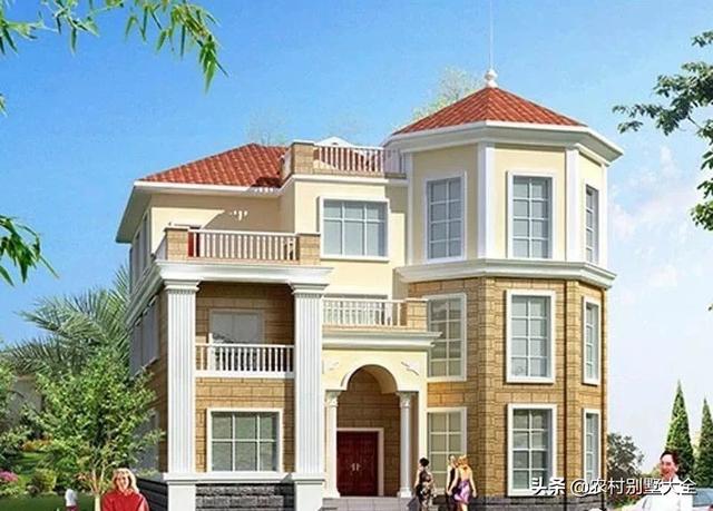 10套農村三層復式別墅設計圖，室內布局合理，造價經濟實用，看了的都說好！