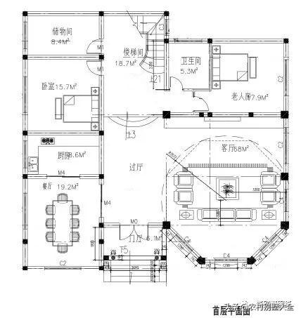 10套農村三層復式別墅設計圖，室內布局合理，造價經濟實用，看了的都說好！