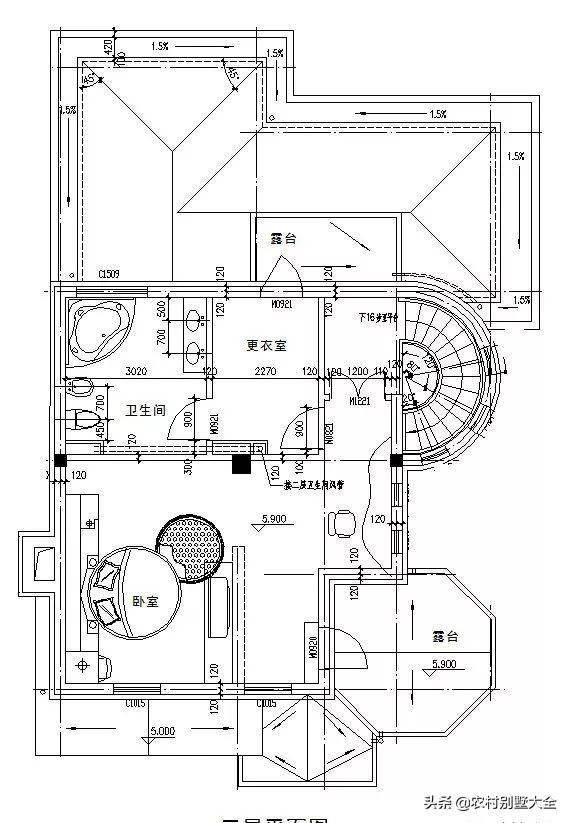 10套農村三層復式別墅設計圖，室內布局合理，造價經濟實用，看了的都說好！