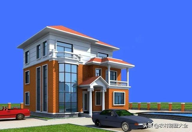 10套農村三層復式別墅設計圖，室內布局合理，造價經濟實用，看了的都說好！