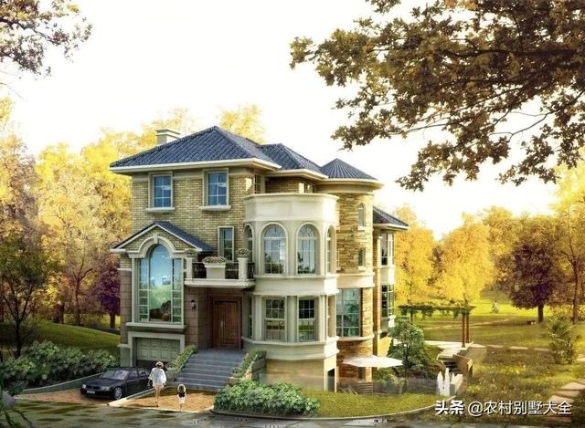 10套農村三層復式別墅設計圖，室內布局合理，造價經濟實用，看了的都說好！