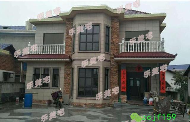 二層農村自建別墅樓房設計圖自建房真實案例，有圖有真相！