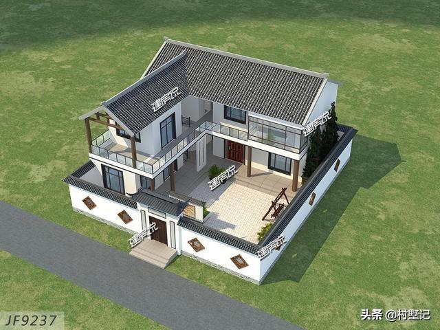 3套中式別墅設計圖，任你選，經典雅致，在農村老家有宅基地的有福了