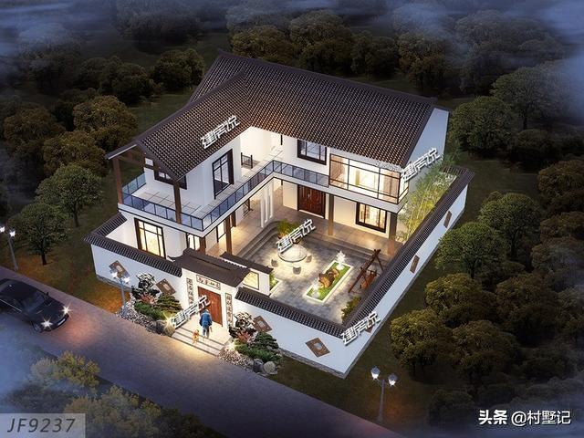 3套中式別墅設計圖，任你選，經典雅致，在農村老家有宅基地的有福了