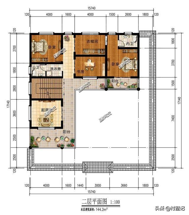 3套中式別墅設計圖，任你選，經典雅致，在農村老家有宅基地的有福了