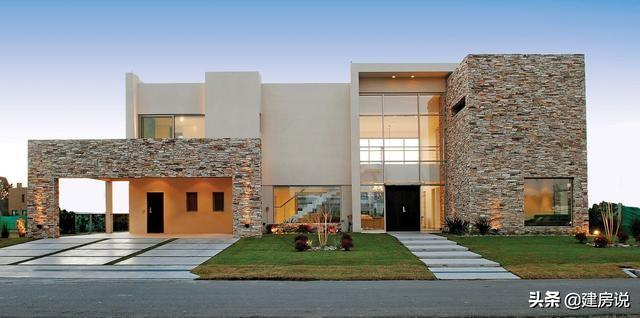 這10款漂亮現(xiàn)代風(fēng)別墅設(shè)計(jì)圖，建一棟，絕對(duì)在村里最拉風(fēng)，美到爆！