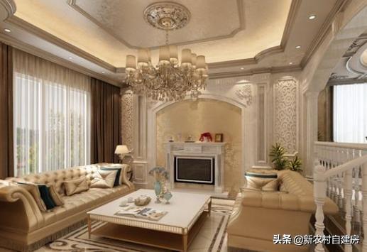 推薦一款農(nóng)村自建三層別墅設(shè)計(jì)圖，外觀奢華壯麗，室內(nèi)布局更是贊